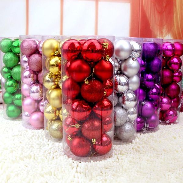 24pcs christmas tree decor ball bauble xmas party hanging ornament decorations for home 40mm decoration 
24pcs christmas tree decor ball bauble xmas party hanging ornament decorations for home 40mm decoration