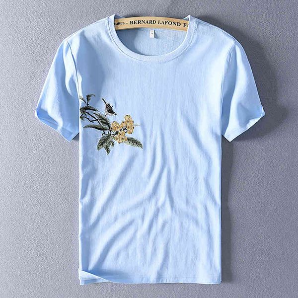 men's t-shirts embroidry linen shirt brand tshirt for men breathable t shirts male casual fashion t-shirt mens chemise camisa zdn3, White;black
men's t-shirts embroidry linen shirt brand tshirt for men breathable t shirts male casual fashion t-shirt mens chemise camisa zdn3, White;black