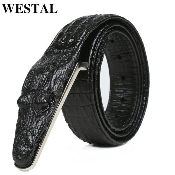 high-quality big head crocodile pattern leather belt for man men's first layer cowhide belts casual all-match waistband, Black;brown
high-quality big head crocodile pattern leather belt for man men's first layer cowhide belts casual all-match waistband, Black;brown