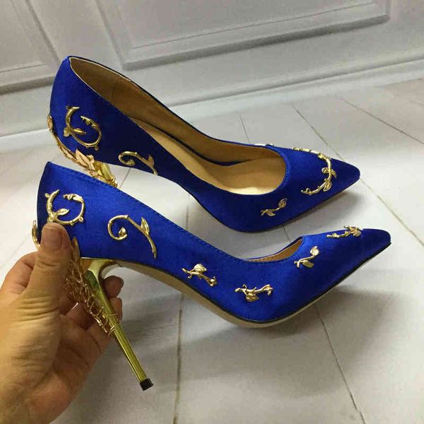 sandals metal carved thin heel high s pumps women satin s pointed toe ladies shoes fashion gold wedding woman 04p6, Black
sandals metal carved thin heel high s pumps women satin s pointed toe ladies shoes fashion gold wedding woman 04p6, Black