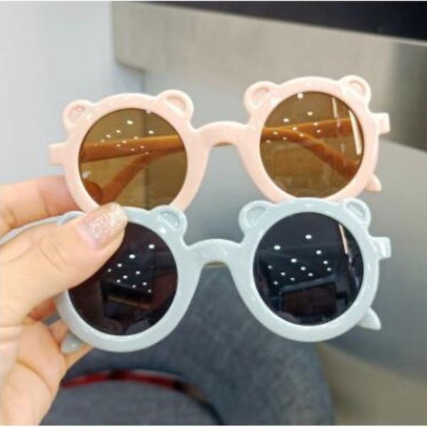 fashion retro round frame children's sunglasses cute simple style kid sun glasses jelly color small bear eyewear uv400, White;black
fashion retro round frame children's sunglasses cute simple style kid sun glasses jelly color small bear eyewear uv400, White;black