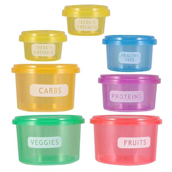 dinnerware sets 1 set 7 pcs diet portion control containers fresh-keeping box multifunctional storage case (below 300ml)
dinnerware sets 1 set 7 pcs diet portion control containers fresh-keeping box multifunctional storage case (below 300ml)