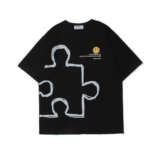 japanese harajuku t-shirt men funny puzzle printed t shirts daily streetwear tshirts cotton short sleeve tees 210527, White;black
japanese harajuku t-shirt men funny puzzle printed t shirts daily streetwear tshirts cotton short sleeve tees 210527, White;black