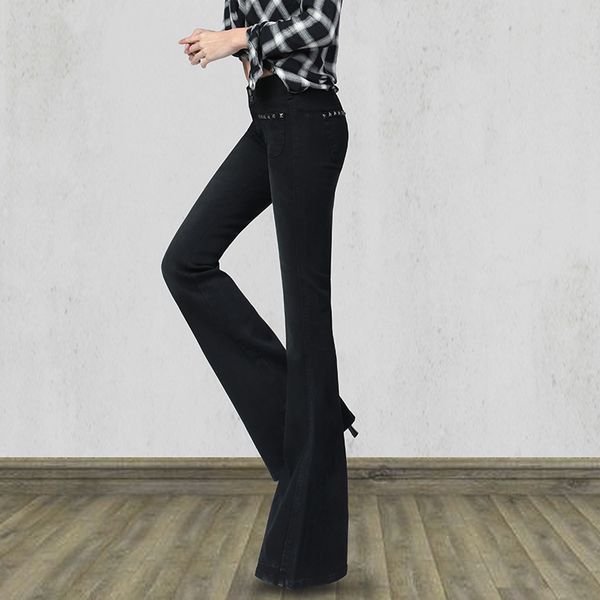 women's jeans brand of women solid vintage jeans denim wide leg elegant pants fine black adjustment enlargement plus size 25-32 z2yw, Blue
women's jeans brand of women solid vintage jeans denim wide leg elegant pants fine black adjustment enlargement plus size 25-32 z2yw, Blue