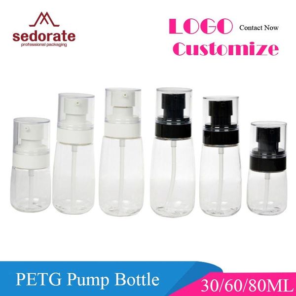 storage bottles & jars sedorate 30 pcs/lot empty clear plastic pump bottle 30ml 60ml 80ml cream refillable cosmetic containers ryps01-1
storage bottles & jars sedorate 30 pcs/lot empty clear plastic pump bottle 30ml 60ml 80ml cream refillable cosmetic containers ryps01-1