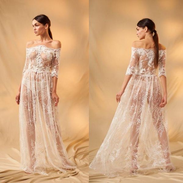 wraps & jackets illusion lace nightgowns off shoulder ladies robes long sleeve sleepwear fashion appliques women bridal robe, White
wraps & jackets illusion lace nightgowns off shoulder ladies robes long sleeve sleepwear fashion appliques women bridal robe, White
