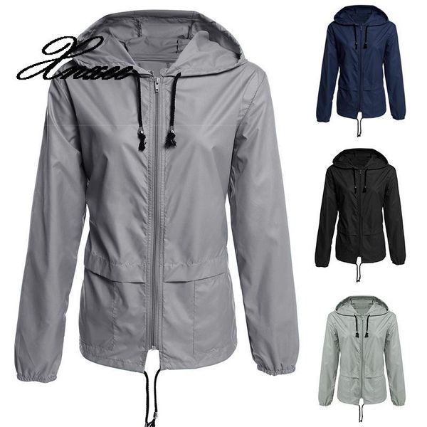 women's jackets xnxee rain solid jacket outdoor waterproof pilot hooded windproof coats women, Black;brown
women's jackets xnxee rain solid jacket outdoor waterproof pilot hooded windproof coats women, Black;brown