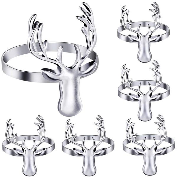 pieces deer napkin rings, christmas metal elk ring holders for christmas, wedding, holiday parties,(silver) rings
pieces deer napkin rings, christmas metal elk ring holders for christmas, wedding, holiday parties,(silver) rings