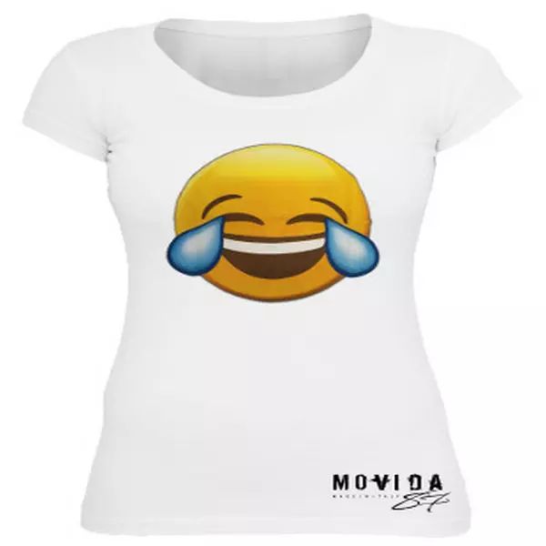 t-shirt lady nightlife 87 smile laugh with tears, White;black 
t-shirt lady nightlife 87 smile laugh with tears, White;black