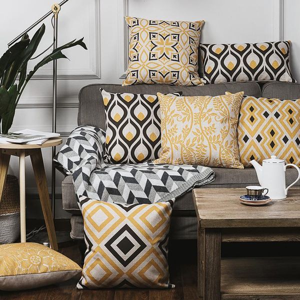 cushion/decorative pillow nordic 2021 modern cover yellow theme geometry pattern linen case office sofa cushion home decorative
cushion/decorative pillow nordic 2021 modern cover yellow theme geometry pattern linen case office sofa cushion home decorative