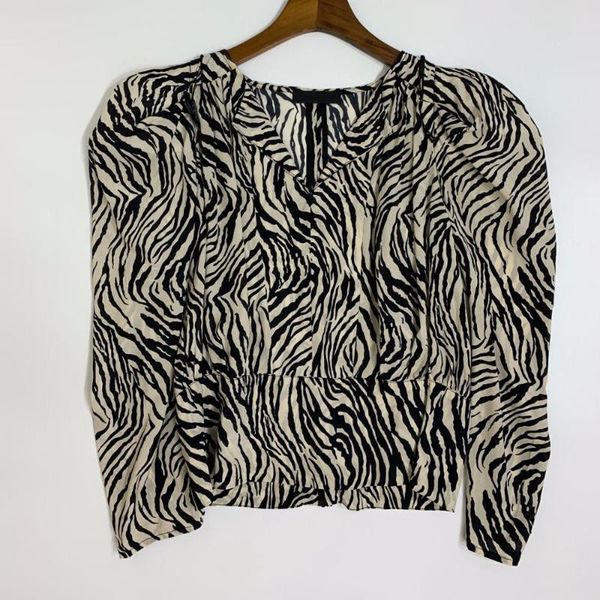 zebra print silk women shirt long sleeve casual wild lady blouse women's blouses & shirts, White
zebra print silk women shirt long sleeve casual wild lady blouse women's blouses & shirts, White