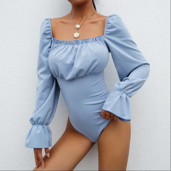 backless womens rompers panelled lace up square collar bandage bodysuits women long flare sleeve bodysuit jumpsuit, Black;white
backless womens rompers panelled lace up square collar bandage bodysuits women long flare sleeve bodysuit jumpsuit, Black;white