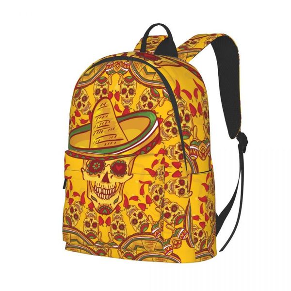 backpack skull and sombrero day of the dead 2021 bag fashion travel school shoulder
backpack skull and sombrero day of the dead 2021 bag fashion travel school shoulder
