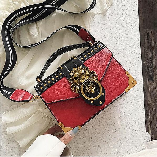 factory wholesale women handbag cool rivet shoulder bag comfortable striped wide shoulders strap leather handbags street fashion rivets bags, Black;red
factory wholesale women handbag cool rivet shoulder bag comfortable striped wide shoulders strap leather handbags street fashion rivets bags, Black;red