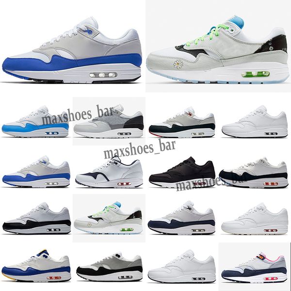 2021 classic 1 one men women 87 running shoes triple black white sports trainer cushion surface breathable mens sport sneakers 36-45 b11
2021 classic 1 one men women 87 running shoes triple black white sports trainer cushion surface breathable mens sport sneakers 36-45 b11