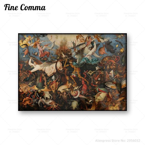 paintings poster the fall of rebel angels pieter brueghel elder vintage painting reproduction canvas print wall art home decor
paintings poster the fall of rebel angels pieter brueghel elder vintage painting reproduction canvas print wall art home decor