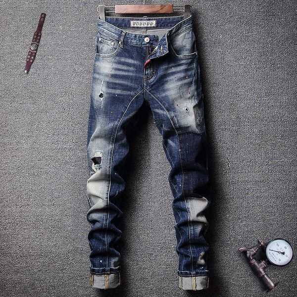 men's jeans italian style fashion slim fit designer washed retro blue ripped men painted pants streetwear hip hop xay0 hgy5
men's jeans italian style fashion slim fit designer washed retro blue ripped men painted pants streetwear hip hop xay0 hgy5
