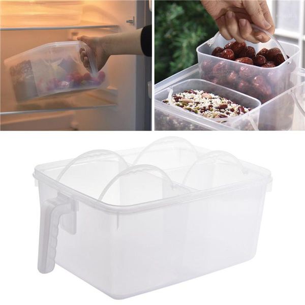 storage bottles & jars food box refrigerator fruit portable safe compartment container holder with handle and lid home organizer
storage bottles & jars food box refrigerator fruit portable safe compartment container holder with handle and lid home organizer