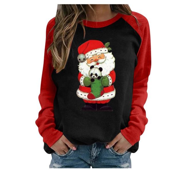 women's hoodies & sweatshirts christmas day imitation cotton fashion couples matching cute santa print harajuku o neck long sleeve, Black
women's hoodies & sweatshirts christmas day imitation cotton fashion couples matching cute santa print harajuku o neck long sleeve, Black