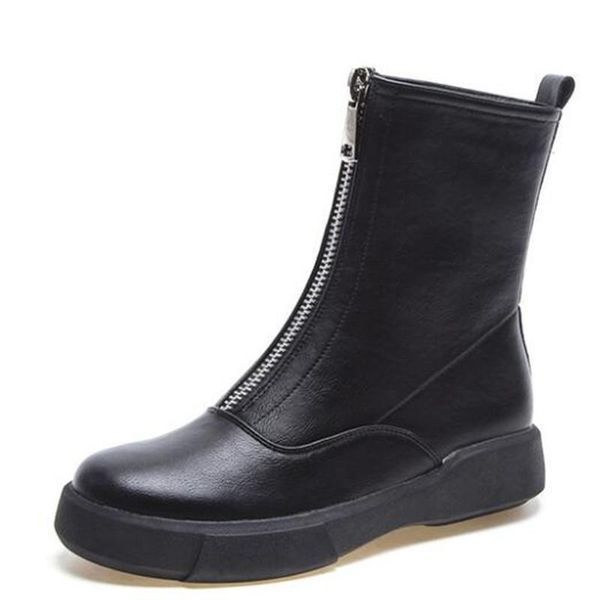 sell retro autumn boots flat non-slip plus velvet warm winter boots women casual wild in-tube snow shoes, Black
sell retro autumn boots flat non-slip plus velvet warm winter boots women casual wild in-tube snow shoes, Black
