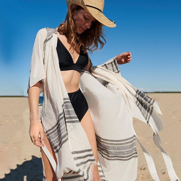 bandage beach cover up 2021 summer women bikini maxi dress half sleeve sunscreen beachwear swim bathing suit women's swimwear, White;black
bandage beach cover up 2021 summer women bikini maxi dress half sleeve sunscreen beachwear swim bathing suit women's swimwear, White;black