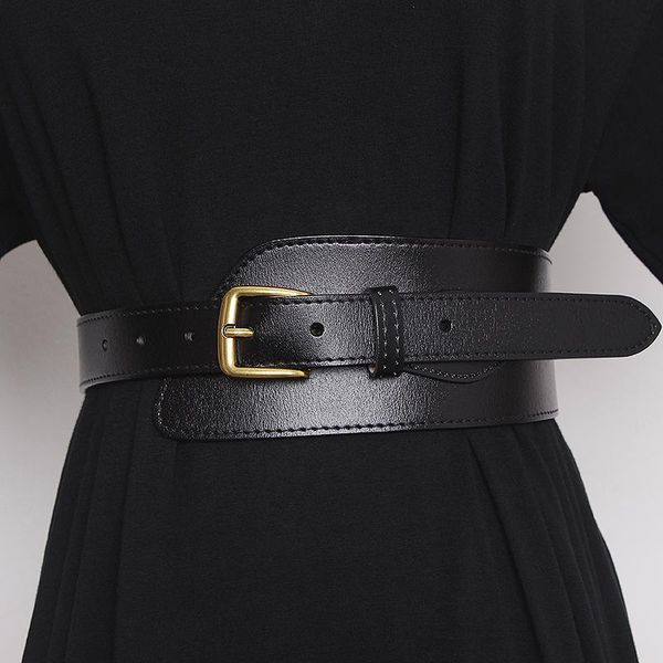 belts women black leather corset belt spring summer 2021 fashion metal gold buckle asymmetric wide cinturon mujer, Black;brown
belts women black leather corset belt spring summer 2021 fashion metal gold buckle asymmetric wide cinturon mujer, Black;brown