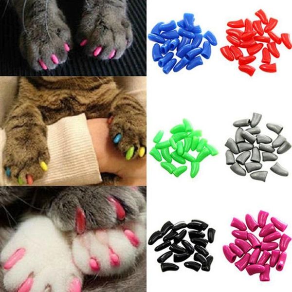 cat costumes safe colorful soft nail fingertips protector avoid scratching by pets which present gule and applictor as a gift
cat costumes safe colorful soft nail fingertips protector avoid scratching by pets which present gule and applictor as a gift