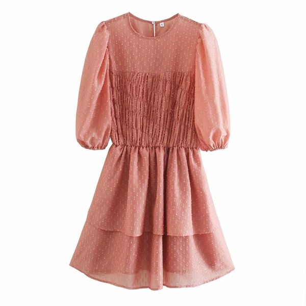 summer women chiffon sweet dress short sleeve o-neck a-line es female elegant slim solid clothing vestidos 210513, Black;gray
summer women chiffon sweet dress short sleeve o-neck a-line es female elegant slim solid clothing vestidos 210513, Black;gray
