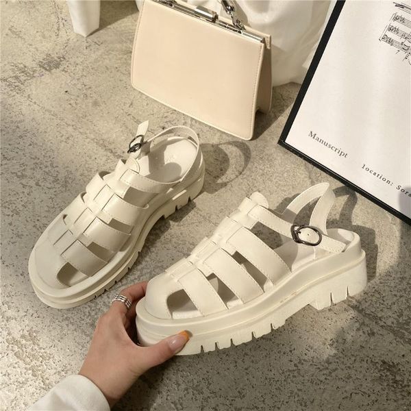hollow baotou sandals women 2021 summer thick-soled platform shoes ins tide wild roman height increase, Black
hollow baotou sandals women 2021 summer thick-soled platform shoes ins tide wild roman height increase, Black