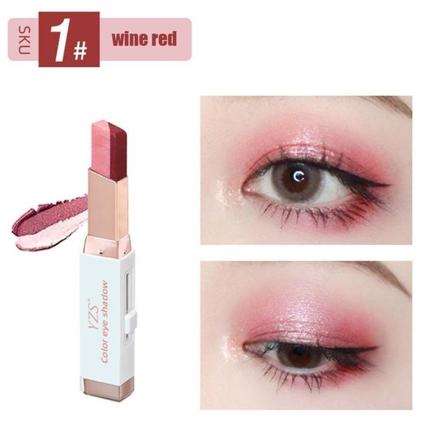 eye shadow two color stick waterproof makeup cosmetics beauty pearlescent comestic matte i0d1
eye shadow two color stick waterproof makeup cosmetics beauty pearlescent comestic matte i0d1