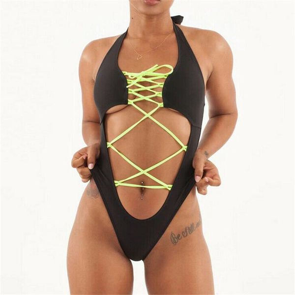 one-piece suits womens hollow out swimwear white/black solid swimming costume ladies swimsuit monokini lace-up push up bikini set
one-piece suits womens hollow out swimwear white/black solid swimming costume ladies swimsuit monokini lace-up push up bikini set