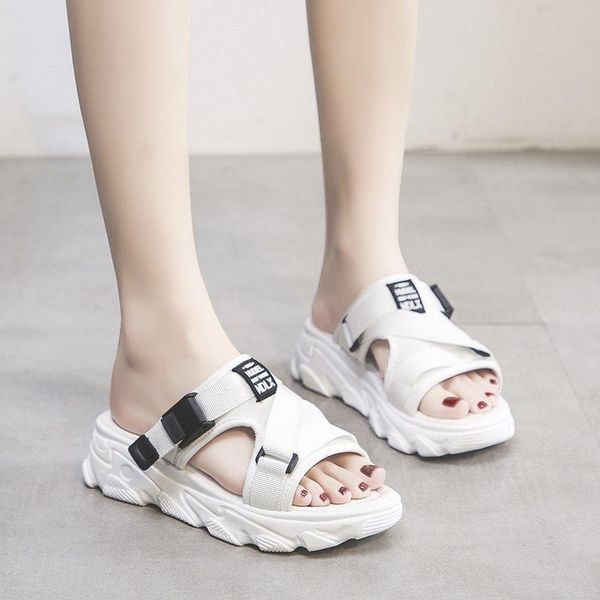 sandals brangdy 2021 summer thick bottom fashion ladies increased beach mesh comfortable female sports, Black
sandals brangdy 2021 summer thick bottom fashion ladies increased beach mesh comfortable female sports, Black