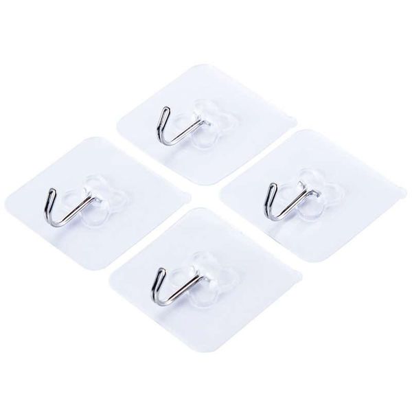 hangers & racks strong adhesive wall hook transparent removable hanger hooks for bathroom kitchen dnj998
hangers & racks strong adhesive wall hook transparent removable hanger hooks for bathroom kitchen dnj998