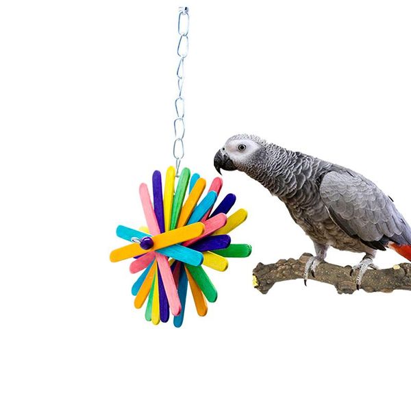 other bird supplies 1 pcs parrot toys pet products bite colorful flowers wood chip molars string birds toy cage accessories
other bird supplies 1 pcs parrot toys pet products bite colorful flowers wood chip molars string birds toy cage accessories