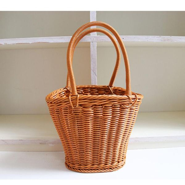 storage baskets 1pc simulated rattan woven basket portable gift pastoral style wedding decorative flower outdoor pi
storage baskets 1pc simulated rattan woven basket portable gift pastoral style wedding decorative flower outdoor pi