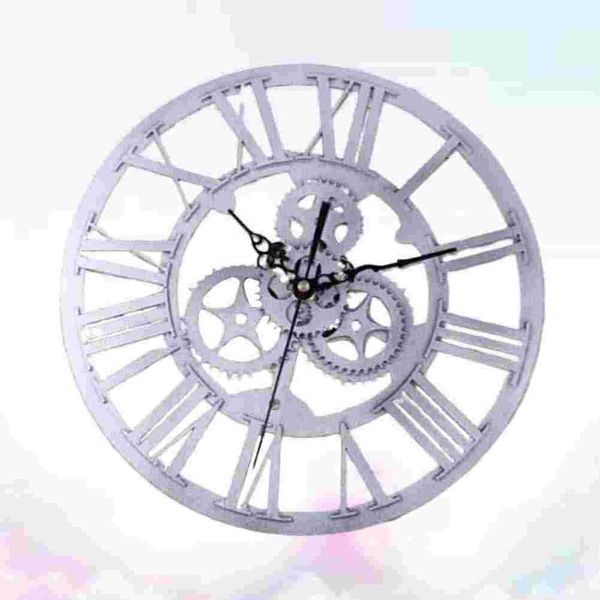 wall clocks 1pc retro gear clock decorative industrial style clock(silver)
wall clocks 1pc retro gear clock decorative industrial style clock(silver)