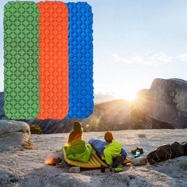 camping sleeping pad - mat pads for backpacking, hiking air mattress lightweight, inflatable & compact outdoor
camping sleeping pad - mat pads for backpacking, hiking air mattress lightweight, inflatable & compact outdoor