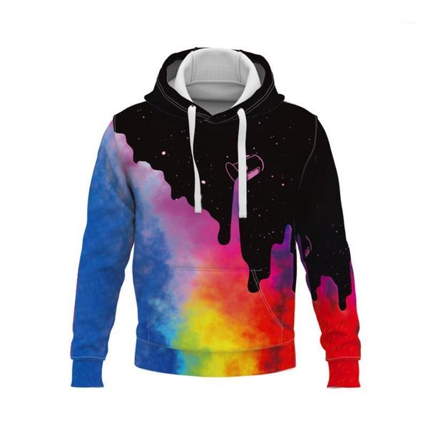men's hoodies & sweatshirts 2021 autumn fashion colorful splash ink 3d printing long-sleeved hoodie men sweatshirt jogging funny haraju, Black
men's hoodies & sweatshirts 2021 autumn fashion colorful splash ink 3d printing long-sleeved hoodie men sweatshirt jogging funny haraju, Black