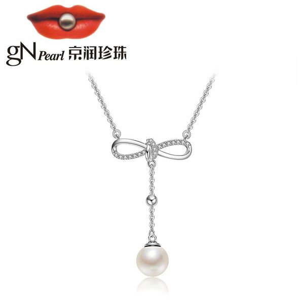 gnpearl genuien 7-8mm white natural freshwater round pearl necklaces 925 sterling silver bowknot pendant chains chokers gn
gnpearl genuien 7-8mm white natural freshwater round pearl necklaces 925 sterling silver bowknot pendant chains chokers gn