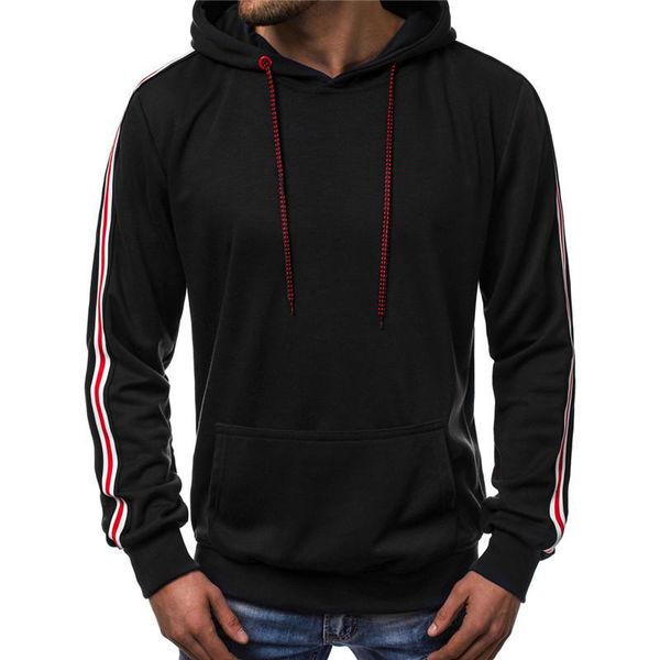 men's hoodies & sweatshirts nice autumn slim hooded mens coats male casual sportswear streetwear brand clothing, Black
men's hoodies & sweatshirts nice autumn slim hooded mens coats male casual sportswear streetwear brand clothing, Black