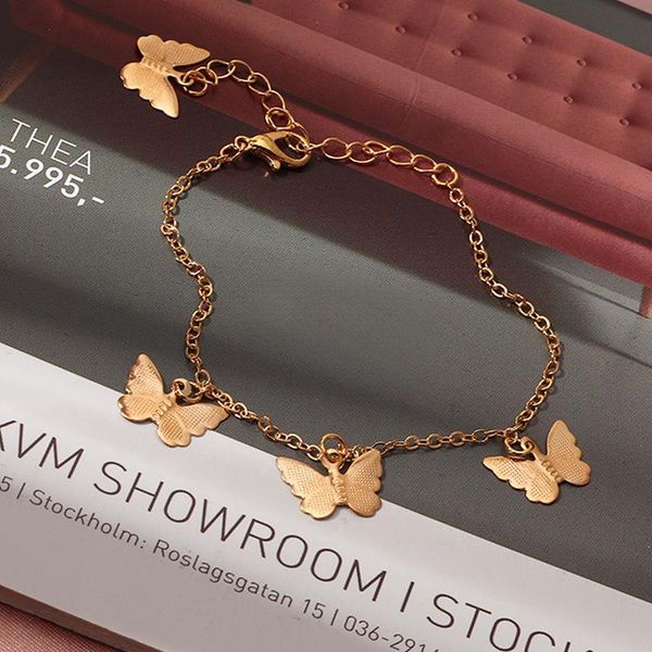 link, chain fashion five butterflies bracelet for women gold silver color star butterfly 2021 bohemian jewelry, Black
link, chain fashion five butterflies bracelet for women gold silver color star butterfly 2021 bohemian jewelry, Black