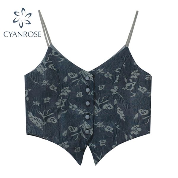 women crop for summer vintage print v neck backless sleeveless vest irregular design stylish female 210515, White
women crop for summer vintage print v neck backless sleeveless vest irregular design stylish female 210515, White