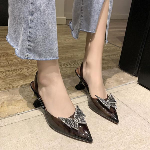 comfort shoes for women large size 2021 sandals strappy heels suit female beige all-match big summer clear stiletto elastic dress, Black
comfort shoes for women large size 2021 sandals strappy heels suit female beige all-match big summer clear stiletto elastic dress, Black