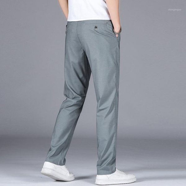 men's pants business casual summer thin loose straight trousers mens formal suit size 38, Black
men's pants business casual summer thin loose straight trousers mens formal suit size 38, Black