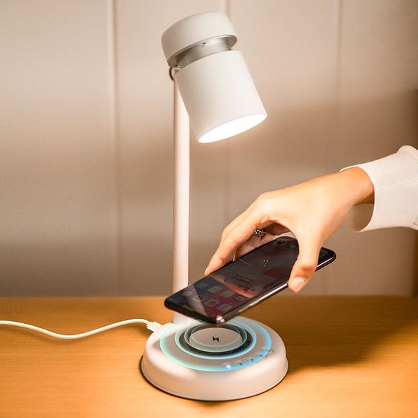 table lamps multifunctional lamp with wireless charger bluetooth speaker dimmable for bedroom reading light
table lamps multifunctional lamp with wireless charger bluetooth speaker dimmable for bedroom reading light
