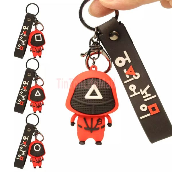 cross-border selling squid game doll key ring pendant spot masked squid game key ring pendant
cross-border selling squid game doll key ring pendant spot masked squid game key ring pendant