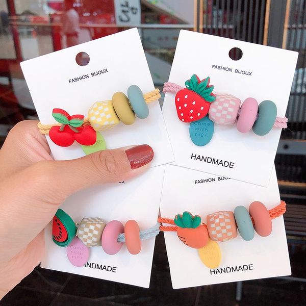 hair accessories 1pcs/set fruit rope resin frosted strawberry girl rubber band, Slivery;white
hair accessories 1pcs/set fruit rope resin frosted strawberry girl rubber band, Slivery;white