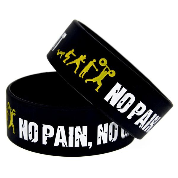charm bracelets 1pc 1 inch wide everybody fit no pain gain silicone bracelet black and pink, Golden;silver
charm bracelets 1pc 1 inch wide everybody fit no pain gain silicone bracelet black and pink, Golden;silver