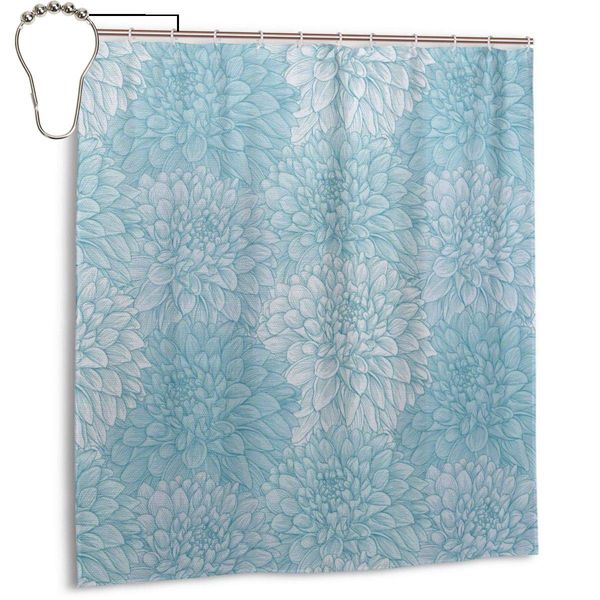 waterproof shower curtain dahlia petals with pointed leaves in row of rays setting with doodle style print bathroom decor
waterproof shower curtain dahlia petals with pointed leaves in row of rays setting with doodle style print bathroom decor