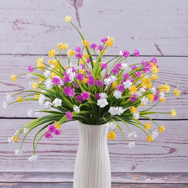 decorative flowers & wreaths 3pcs artificial plastic orchid flower plant fake silk wedding arrangement for home decoration
decorative flowers & wreaths 3pcs artificial plastic orchid flower plant fake silk wedding arrangement for home decoration